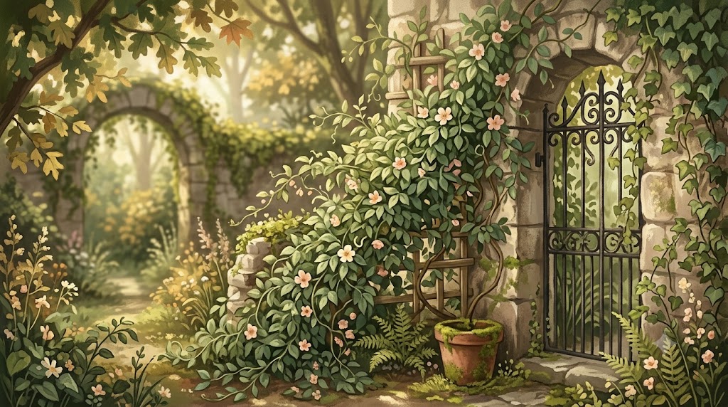 Our lady of mount carmel meaning — a quiet vine growing unseen in a shaded garden IMAGE_CAPTION: Our Lady of Mount Carmel: a hidden, quiet faithfulness that never needed to announce itself.