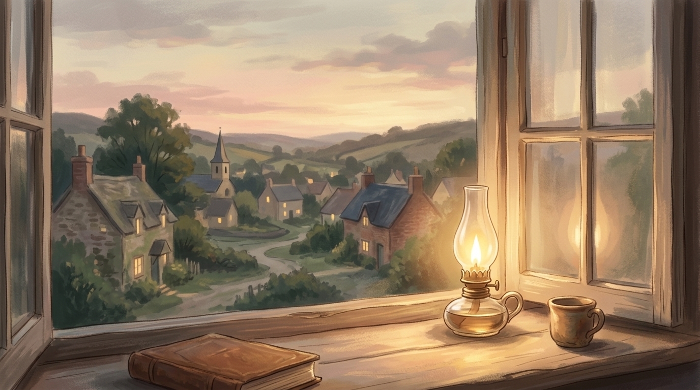Salt of the earth meaning — a small lamp burning steadily at dusk