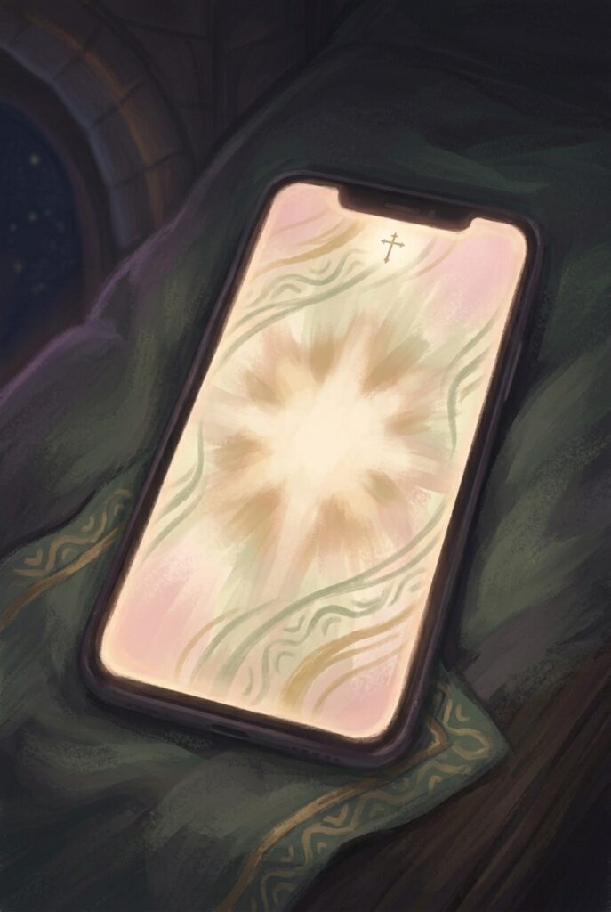 Open to him immediately — a phone answered in the dark of night